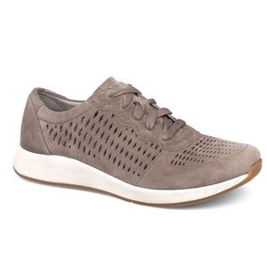 Dansko Women's Charlie Sneaker in Walnut Suede